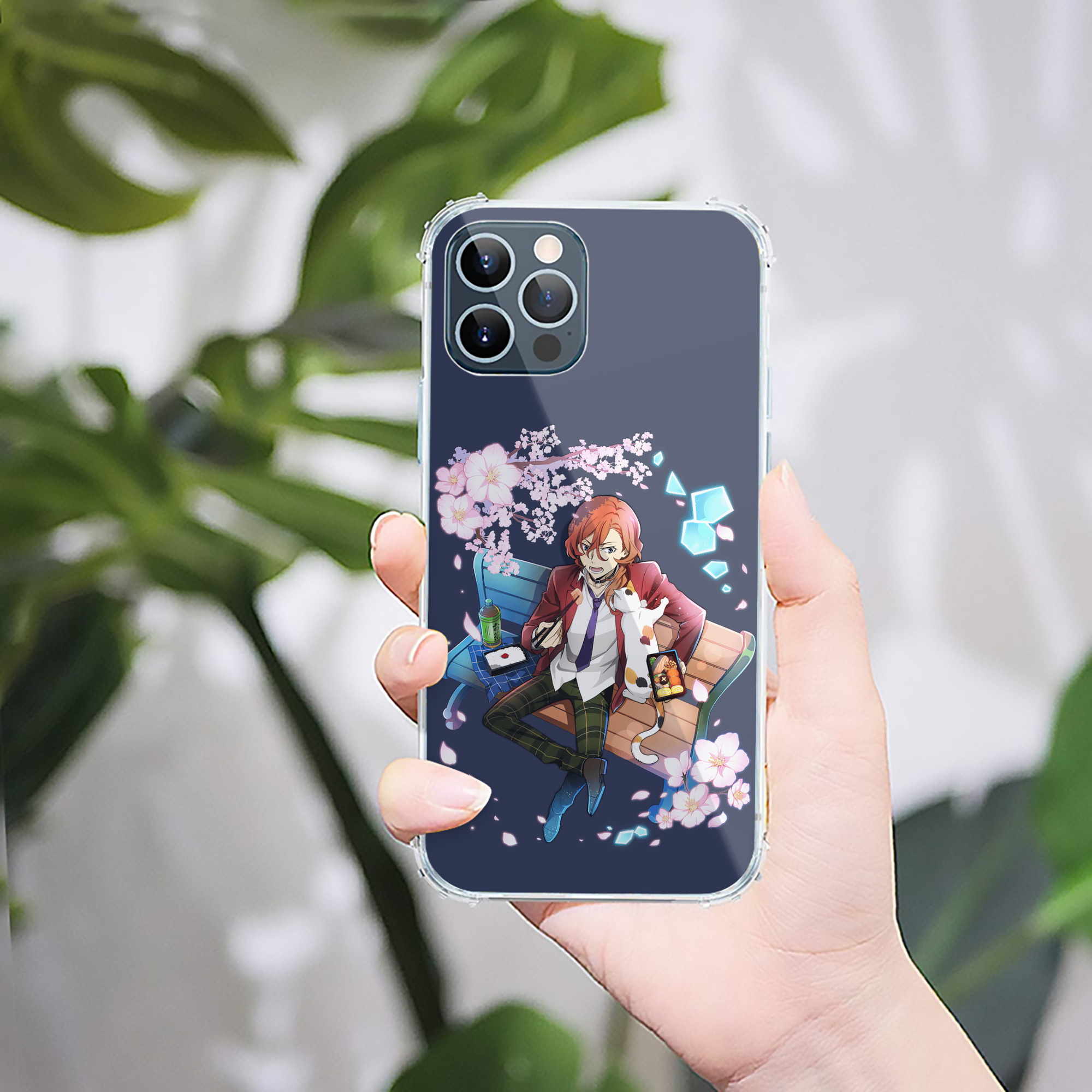 （画像用） 文豪ストレイドッグス Bungo Stray Dogs 【iPhone 12シリーズ対応】透明スマホケース（クリアソフトケース）